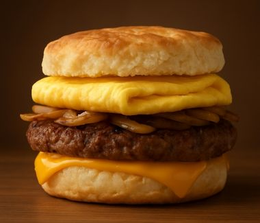 Steak biscuit